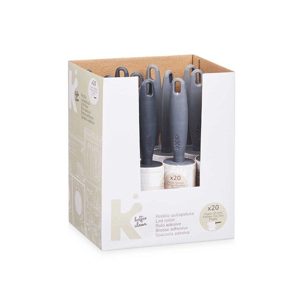 Hair removal brush Grey (12 Units)