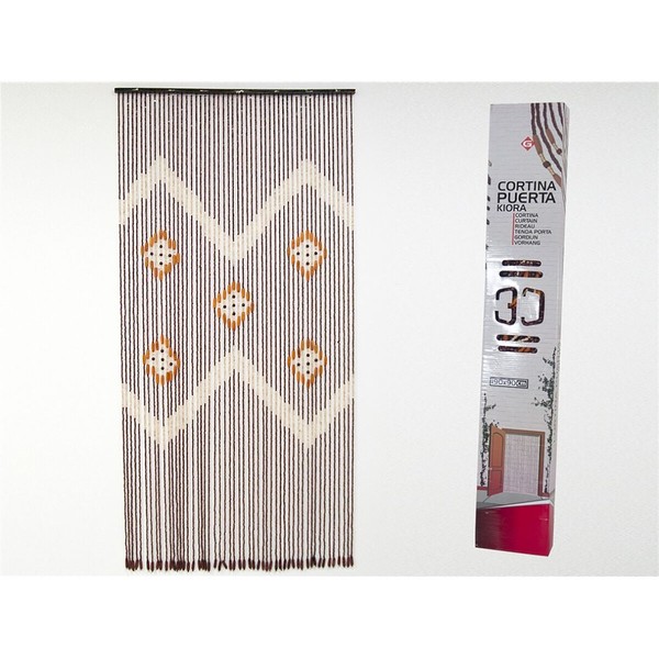Verho Gerimport KIORA Monivärinen Etninen 190 x 90 cm Polyesteri