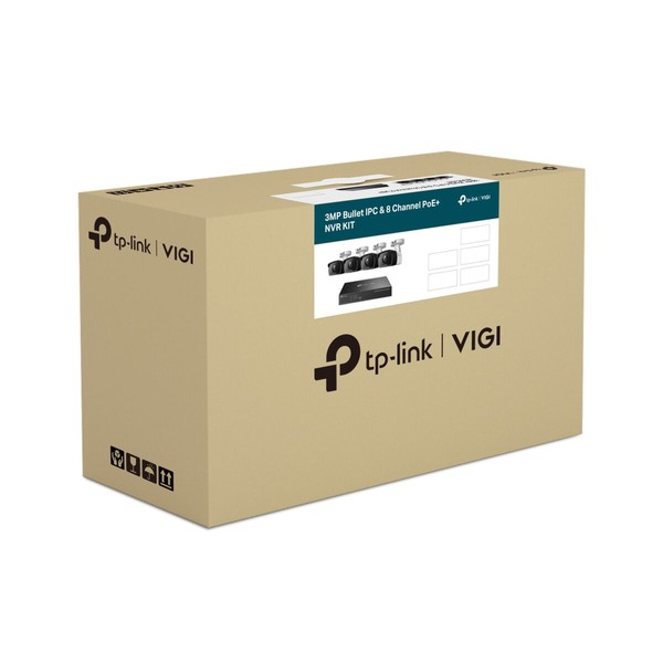 Видеокамера наблюдения TP-Link VIGI NK8P-B434I