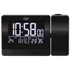 Table clock Trevi 0088400 Black (1 Unit)