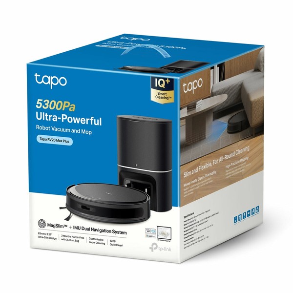 Пылесос-метла TP-Link TAPO RV20 MAX PLUS 45 W