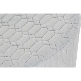 подставка для ног DKD Home Decor полиэстер Небесный синий Губка Деревянный MDF (55 x 55 x 35 cm)