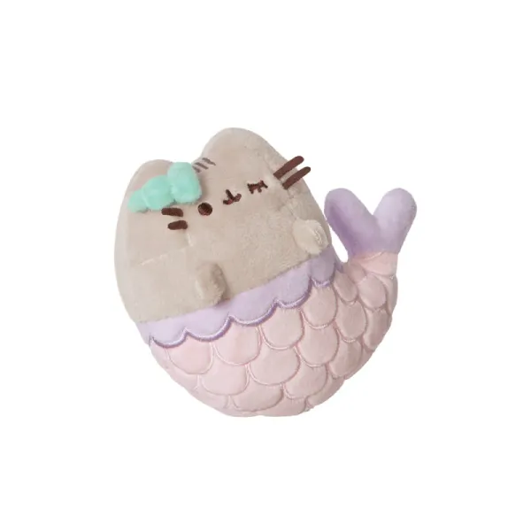 Pusheen - Plush stuffed toy little mermaid with a shell 12 cm