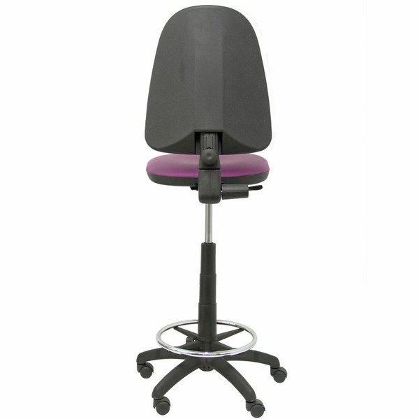 Stool Ayna  Piqueras y Crespo 4CPSPMO Purple PVC Imitation leather