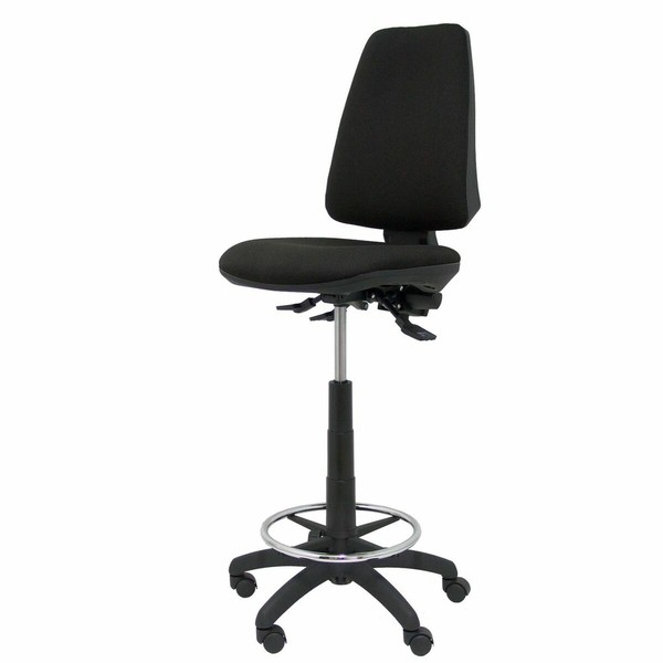 Stool Elche S Bali Piqueras y Crespo SB840RN Black PVC