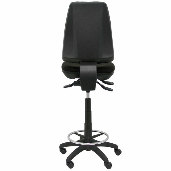 Stool Elche S Bali Piqueras y Crespo SB840RN Black PVC