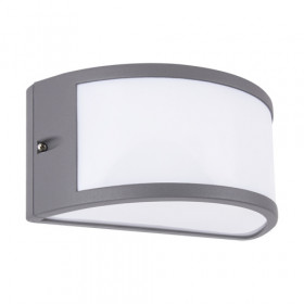 GRETA E27 DARK GREY Hermeetiline laevalgusti