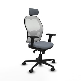 Office Chair with Headrest Piqueras y Crespo 2D036N2 Grey