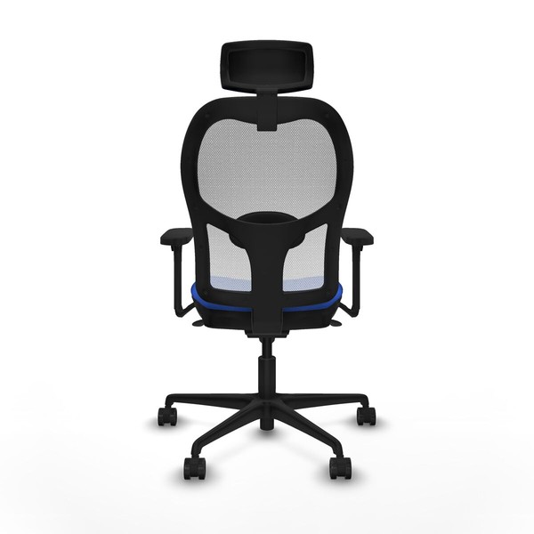 Office Chair with Headrest Piqueras y Crespo 3D036N2 Blue