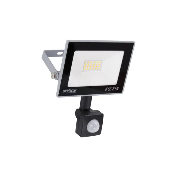 KROMA LED S 20W GREY 4500K SMD LED-projektor liikumisanduriga