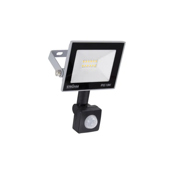 KROMA LED S 10W GREY 4500K SMD LED-projektor liikumisanduriga