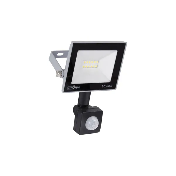 KROMA LED S 10W GREY 6500K SMD LED-projektor liikumisanduriga