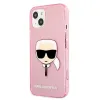 Karl Lagerfeld Karl’s Head Glitter - Case for iPhone 13 Mini (Pink)