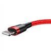 Baseus Cafule USB Lightning Cable 2,4A 0,5m (Red)