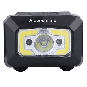 Superfire X30 headlamp, 340 lm, USB, 5 modes, 130 m