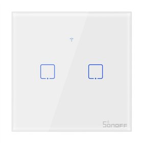 Smart Switch WiFi Sonoff T0 EU TX (2-channel)