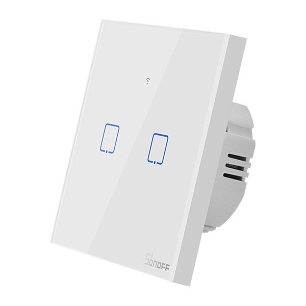 Smart Switch WiFi Sonoff T0 EU TX (2-channel)