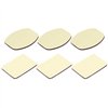 Set of 6x VHB Puluz stickers for Osmo Action / GoPro Hero / Insta360 One R.
