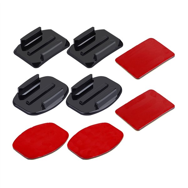 Set of Puluz stickers and mounts for spot cameras (including Insta360 X4 / X5 / DJI Osmo Action 5 Pro).