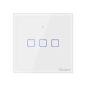 Smart Switch WiFi + RF 433 Sonoff T1 EU TX (3-channel)