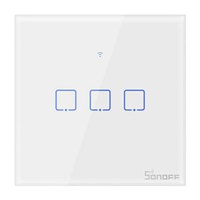Smart Switch WiFi Sonoff T0 EU TX (3-channels)