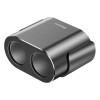 Baseus Lighter socket splitter 2xUSB 3,1A 100W (Black)