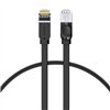 Baseus Cat 6 UTP Ethernet RJ45 Cable Flat 1m black