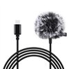 Jack Puluz tie microphone with clip PU425 1.5m USB-C