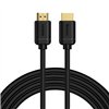 Baseus 2x HDMI 2.0 4K 60Hz Cable, 3D, HDR, 18Gbps, 3m (black)