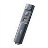 Baseus Orange Dot Multifunctionale remote control for presentation, with a laser pointer - gray