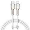 USB-C cable for Lightning Baseus Cafule, PD, 20W, 1m (white)