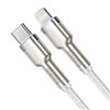 USB-C cable for Lightning Baseus Cafule, PD, 20W, 1m (white)