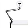 Desktop arm stand Puluz with 20cm LED Vlogging Ring PKT3089B