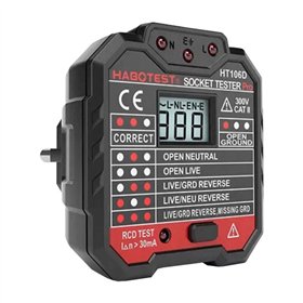 Socket tester with digital display Habotest HT106D