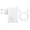 Travel Charger Baseus GaN2 Pro Quick 2x USB + 2x USB-C, 100W, EU (white)