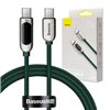 Baseus Display Cable USB-C to USB-C 100W 1m (green)