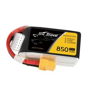 Tattu 850mAh 14.8V 75C 4S1P XT60 battery