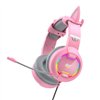 Gaming headphones Havit GAMENOTE H2233d RGB (pink)
