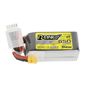 Battery Tattu R-Line 650mAh 14,8V 95C 4S1P XT30
