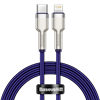 USB-C cable for Lightning Baseus Cafule, PD, 20W, 1m (purple)