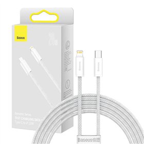 USB-C cable for Lightning Baseus Dynamic Series, 20W, 2m (white)