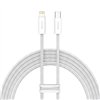USB-C cable for Lightning Baseus Dynamic Series, 20W, 2m (white)