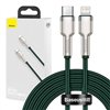 Baseus USB-C cable for Lightning 2m (green)