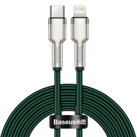Baseus USB-C cable for Lightning 2m (green)