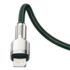 Baseus USB-C cable for Lightning 2m (green)