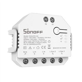 Smart Wi-Fi switch WiFi Sonoff Dual R3 Lite