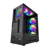 Darkflash LEO computer case (black)
