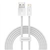 Baseus Dynamic cable USB to Lightning, 2.4A, 1m (White)