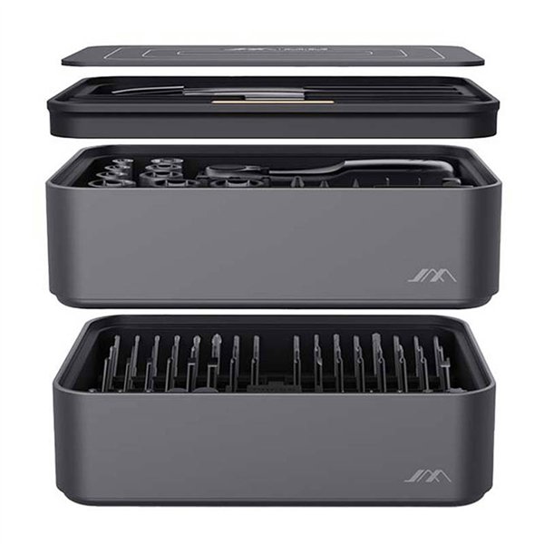 Screwdrivers, Tweezers, Ratchet Wrench, Set of 100 pcs, JIMI Home FM-3,