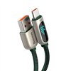 Baseus Display Cable USB to Type-C, 66W, 1m (green)